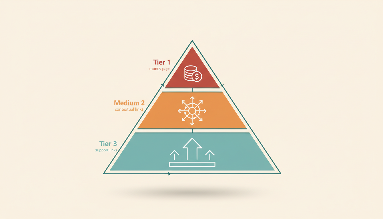 Tiered Link Building - Advanced Tactics & Risk Management — illustration